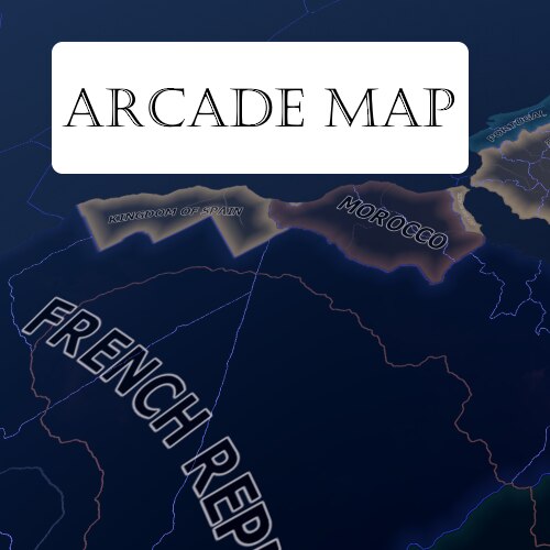 Hoi4 Mod Arcade Map Mod 戦略ゲームdefcon風のマップ