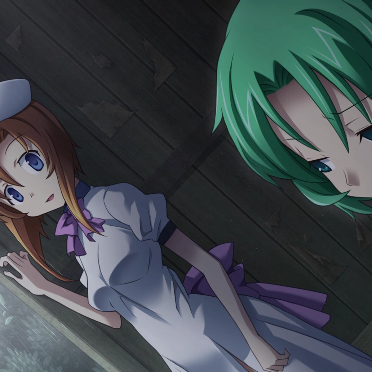 Higurashi When They Cry animated, interactable QHD