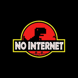 No internet game dinosaur - NeatoShop