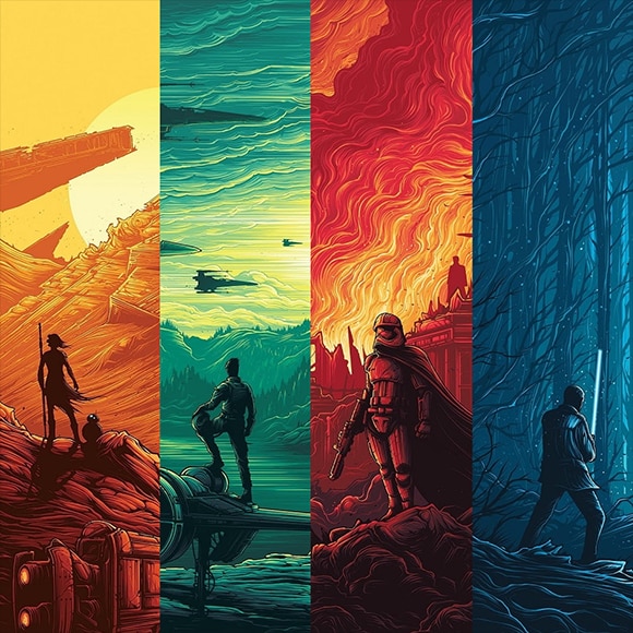 Star Wars | Silhouette of Man