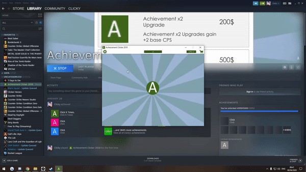 Steam Community :: Achievement Clicker 2018