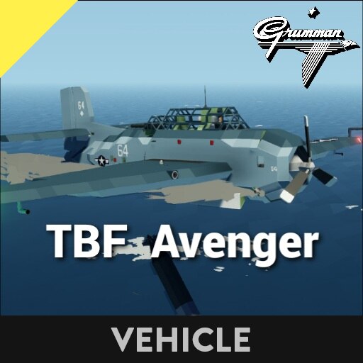 Steam 创意工坊::Grumman TBF-1C Avenger torpedo bomber