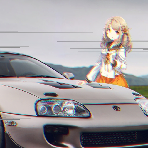 Toyota supra anime