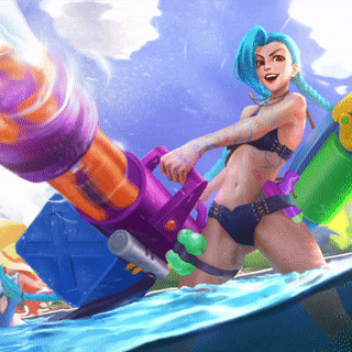 Pool Party Jinx w/ Caitlyn & Miss Fortune - League of Legends