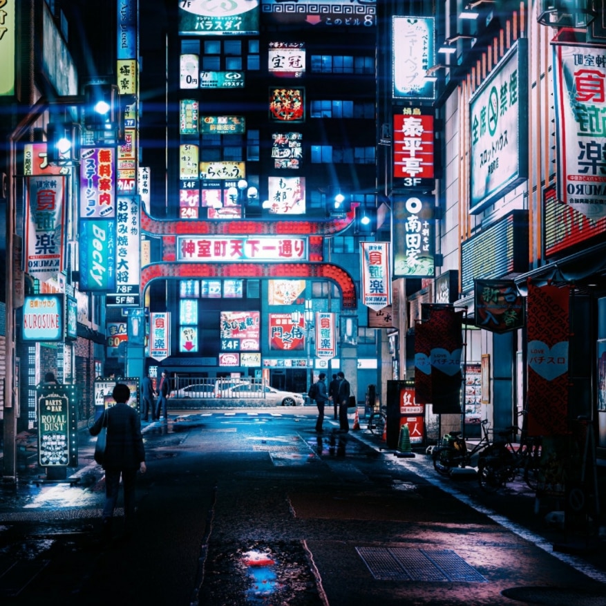 Kamurocho after dark | Wallpapers HDV