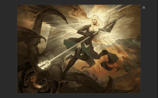 Сообщество Steam :: Скриншот :: Avacyn, Angel of Hope (Artist - Howard Lyon...