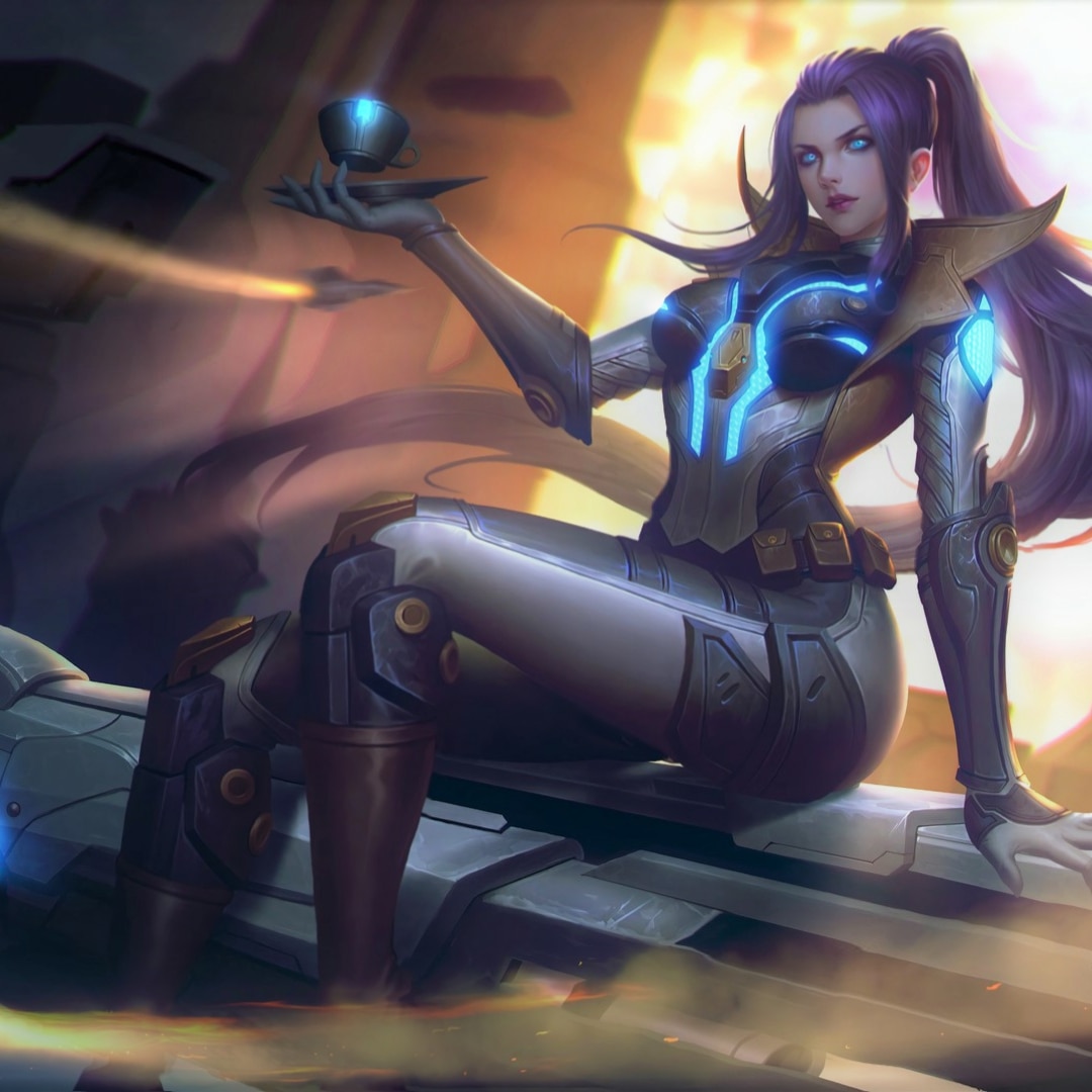 [Animated] League of Legends - Pulsefire Caitlyn by BeeCG