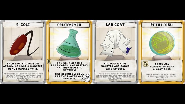Steam Workshop::Monster Lab Card Game