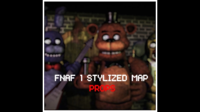 Steam Workshop::Five Nights at Freddy's 1 Stylized Map Prop Pack!