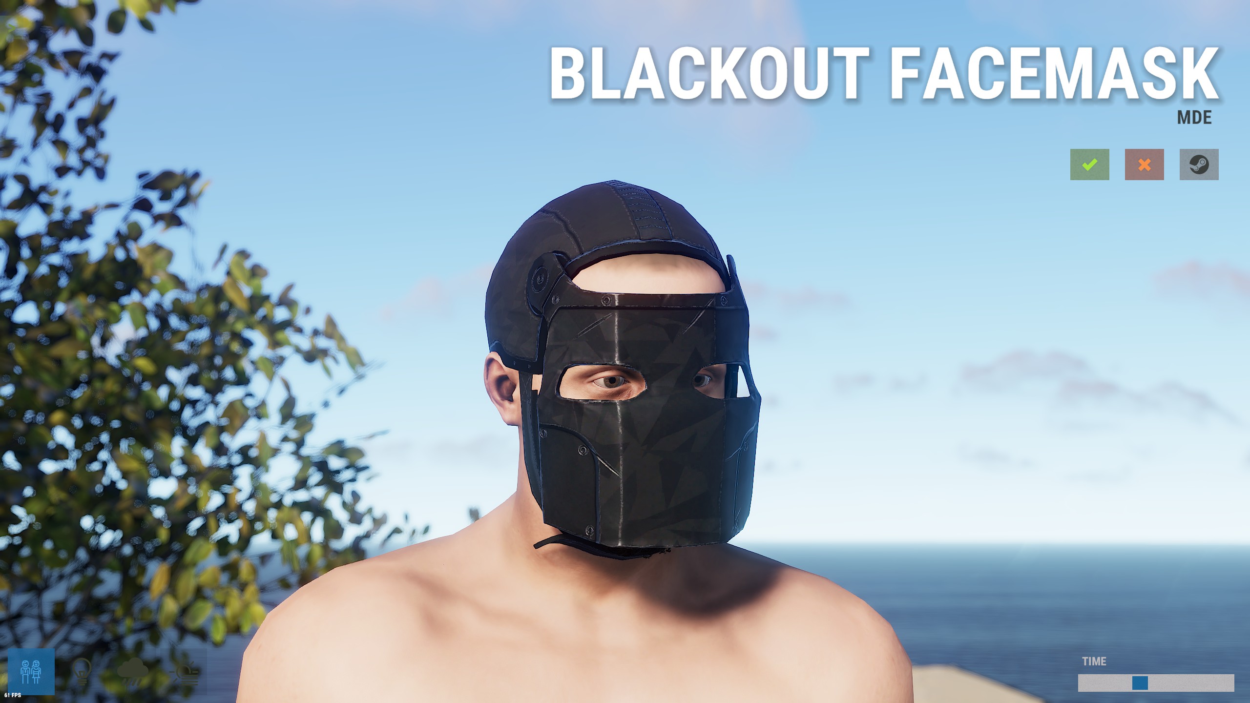 Blackout Facemask thumbnail 4
