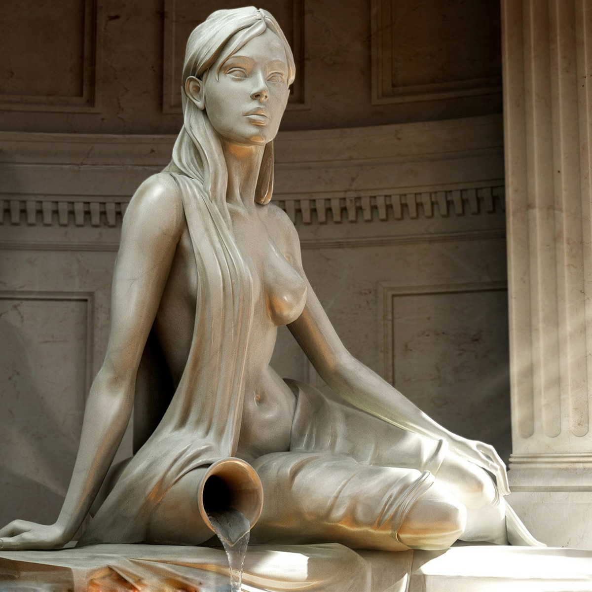 Greek Statue 1440p