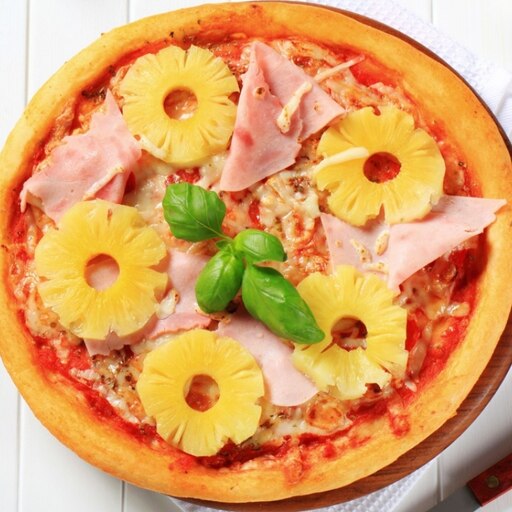 Пицца с ананасами фото Пицца с ананасами фото