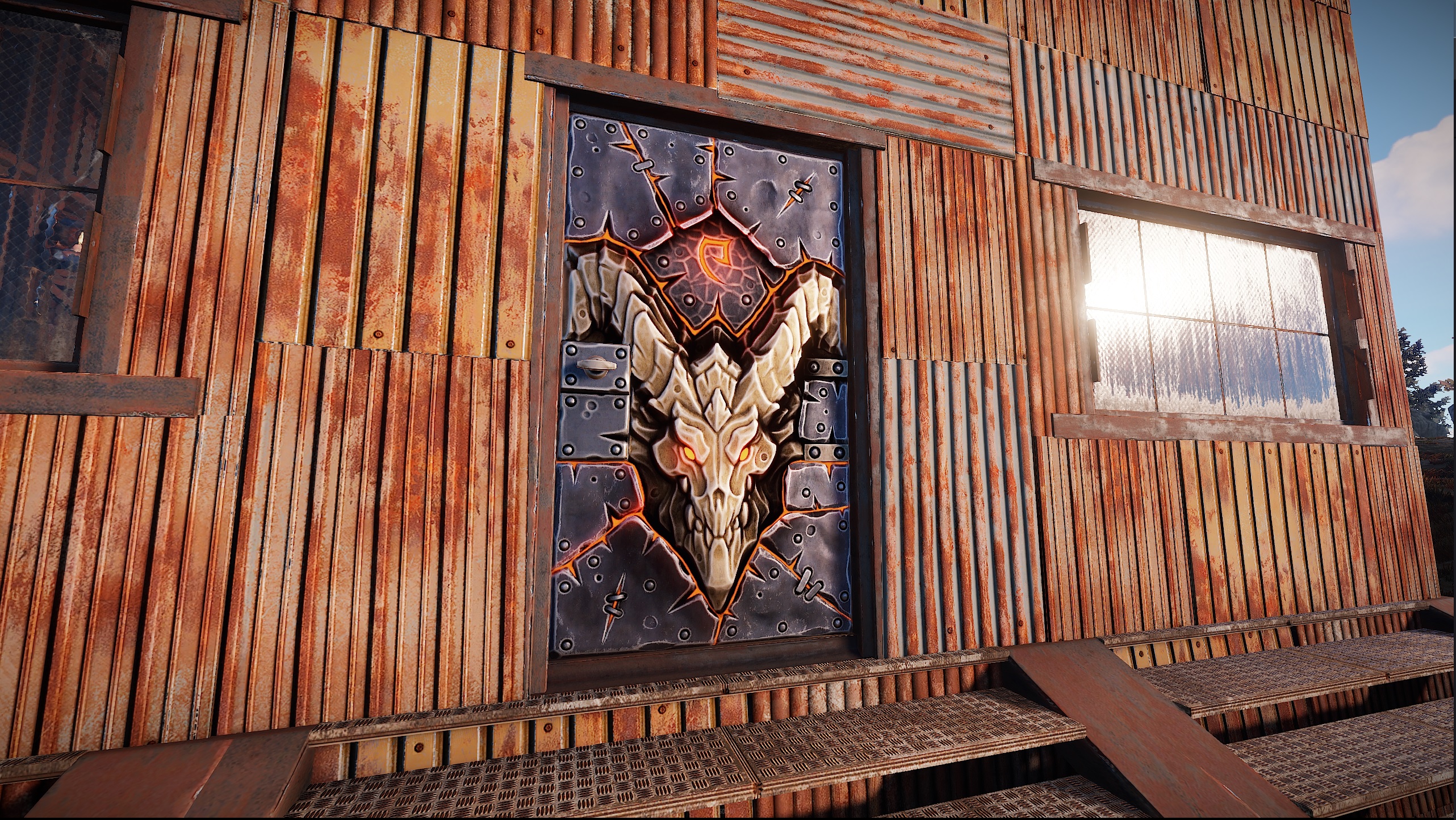 Molten Visage Metal Door thumbnail 7
