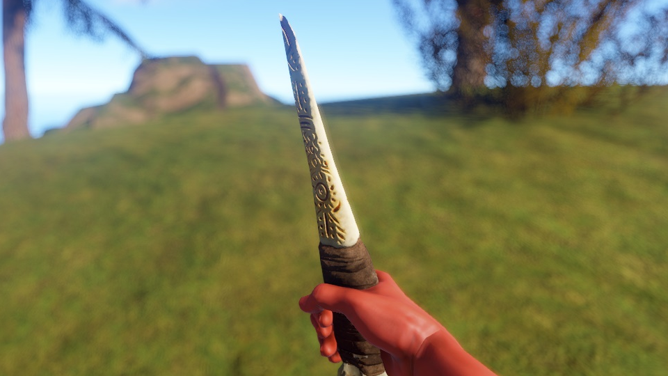 Etched Edge Bone Knife thumbnail 3