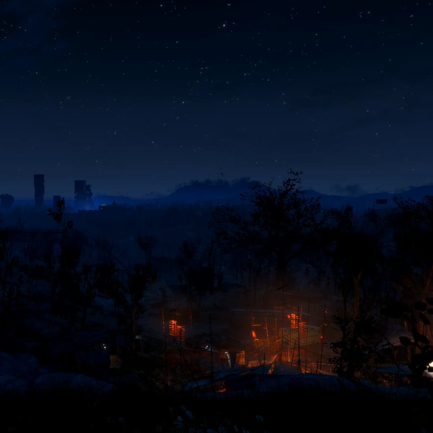Fallout 4 Landscape V -night-