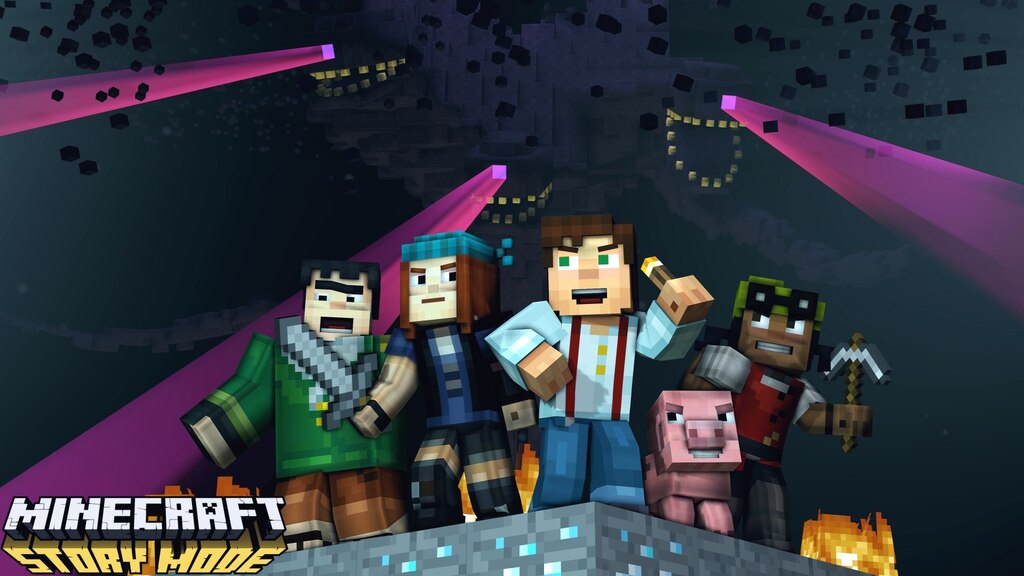 All Phases Wither Storm in Minecraft Story Mode! 