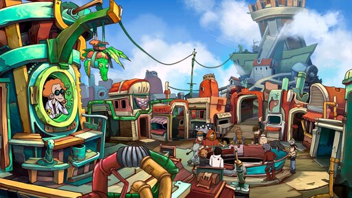 Chaos of deponia steam фото 30