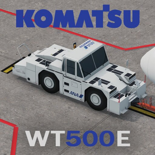 Steam Workshop::ANA Komatsu WT500E pushback pack