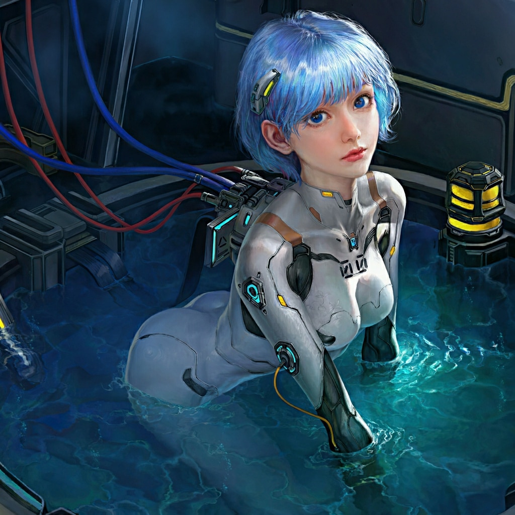 Rei Ayanami Evangelion [4K]