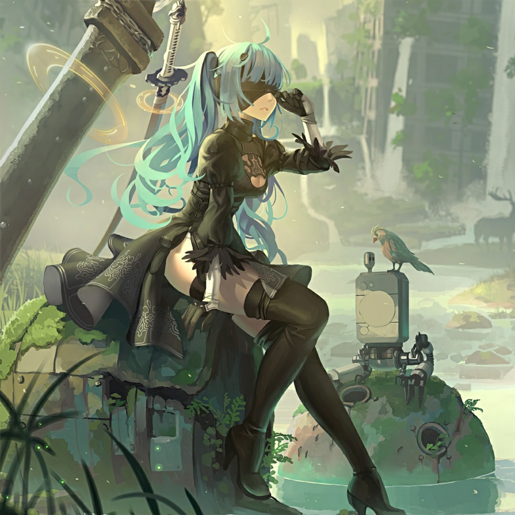 Nier:Automata Hatsune Miku [4K]