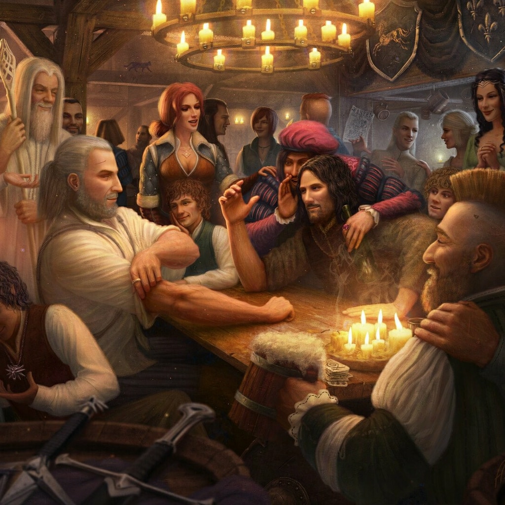 Lotr and Witcher