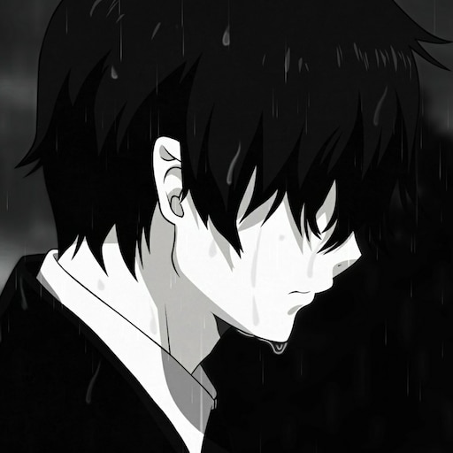 Anime sad boy