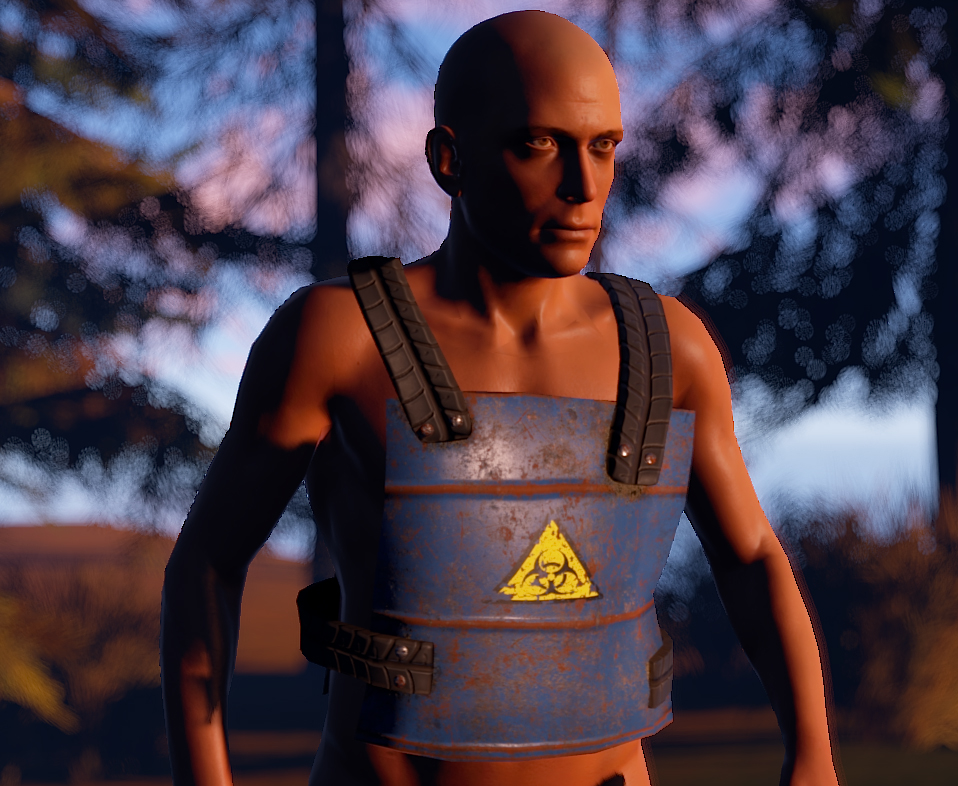 Metal Barrel Chest Plate thumbnail 4