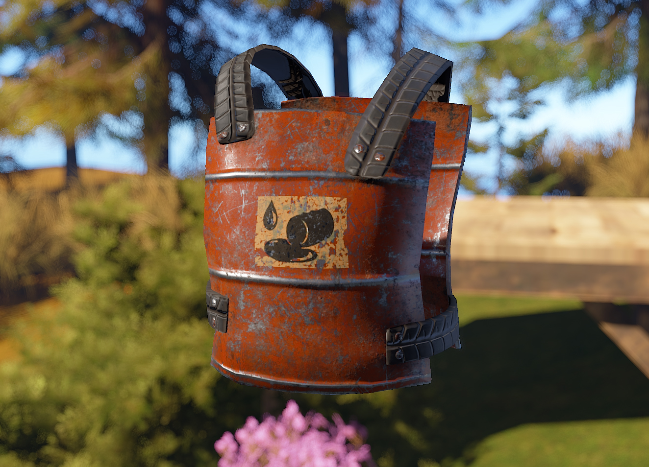 Oil Barrel Chest Plate screenshot 1