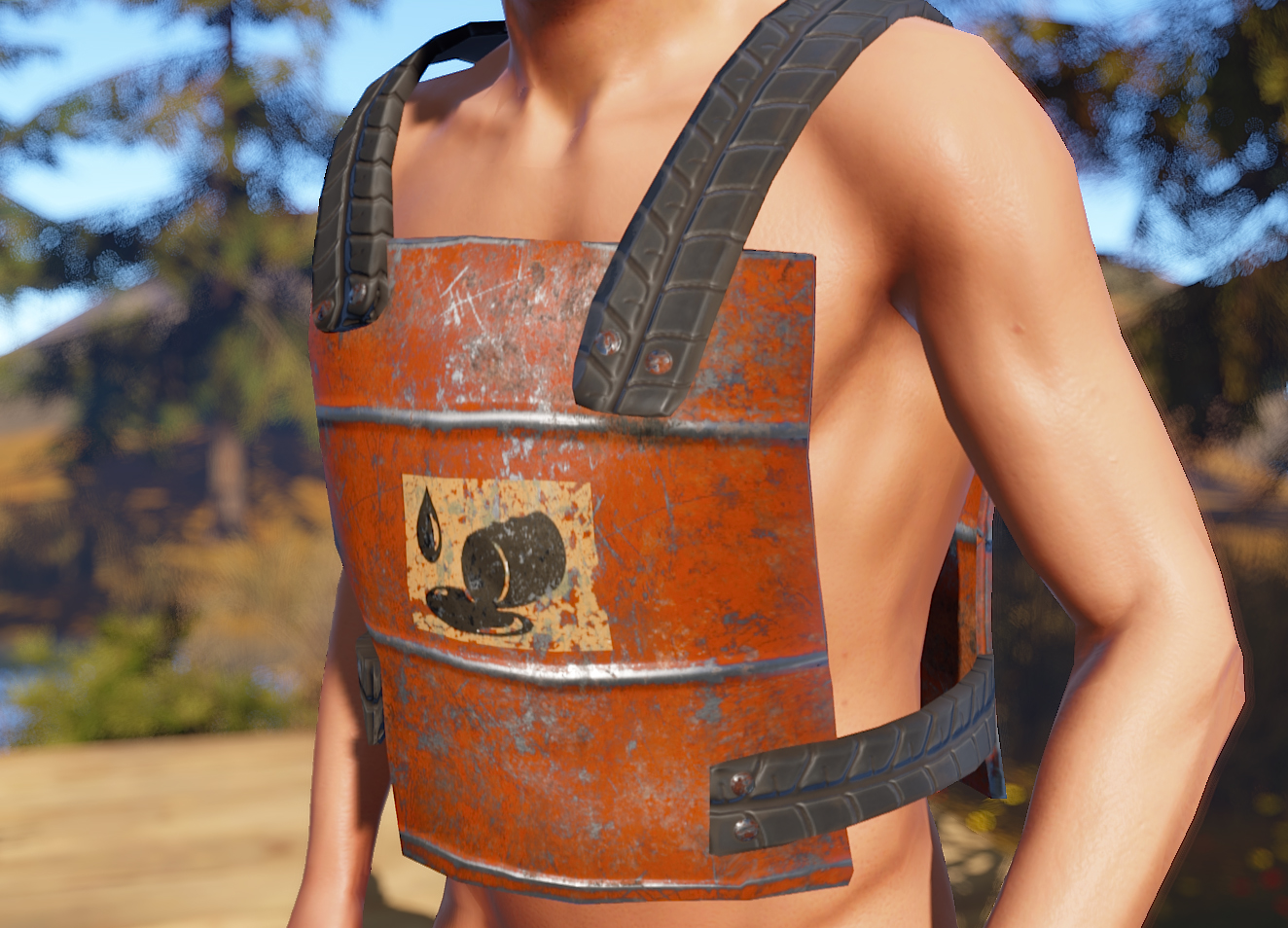 Oil Barrel Chest Plate thumbnail 4