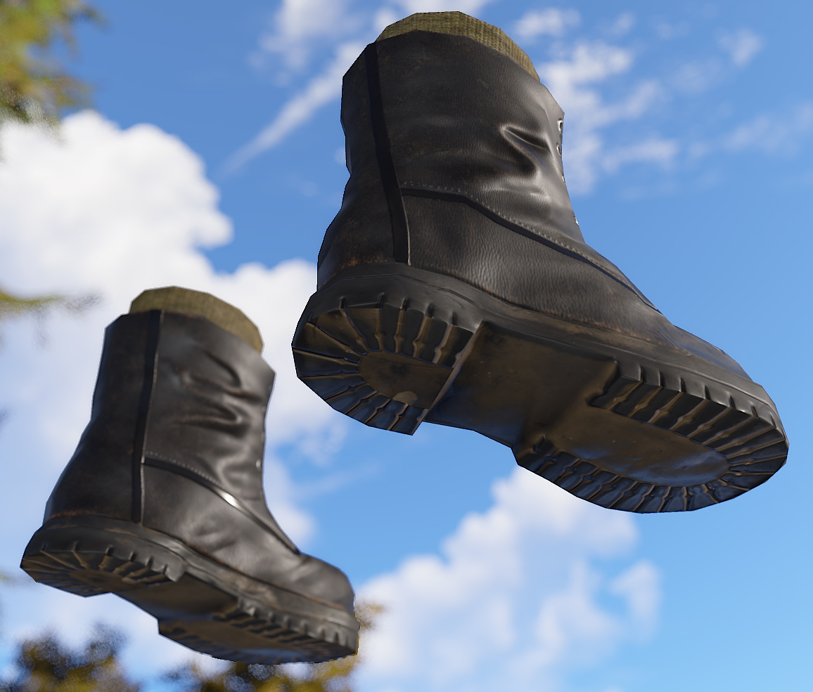 Army Black Boots thumbnail 2