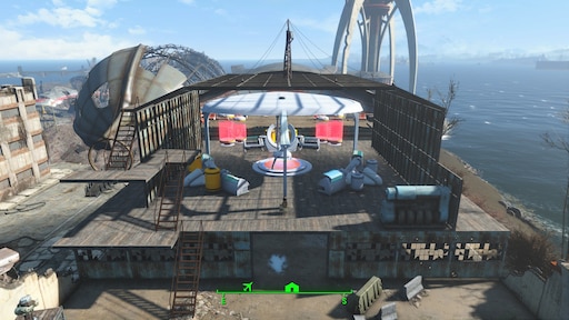 Fallout 4 аэропорт строительство
