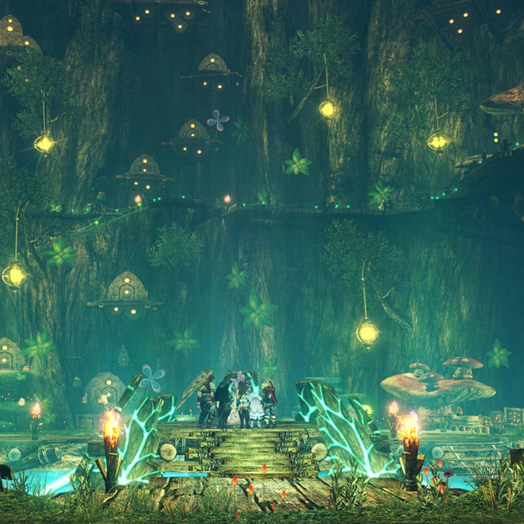 Xenoblade Chronicles Nopon Village The Farmer He Got Lended The Field By Nugby Undying 