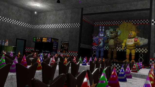 Five Nights at Freddy's Realistic Map