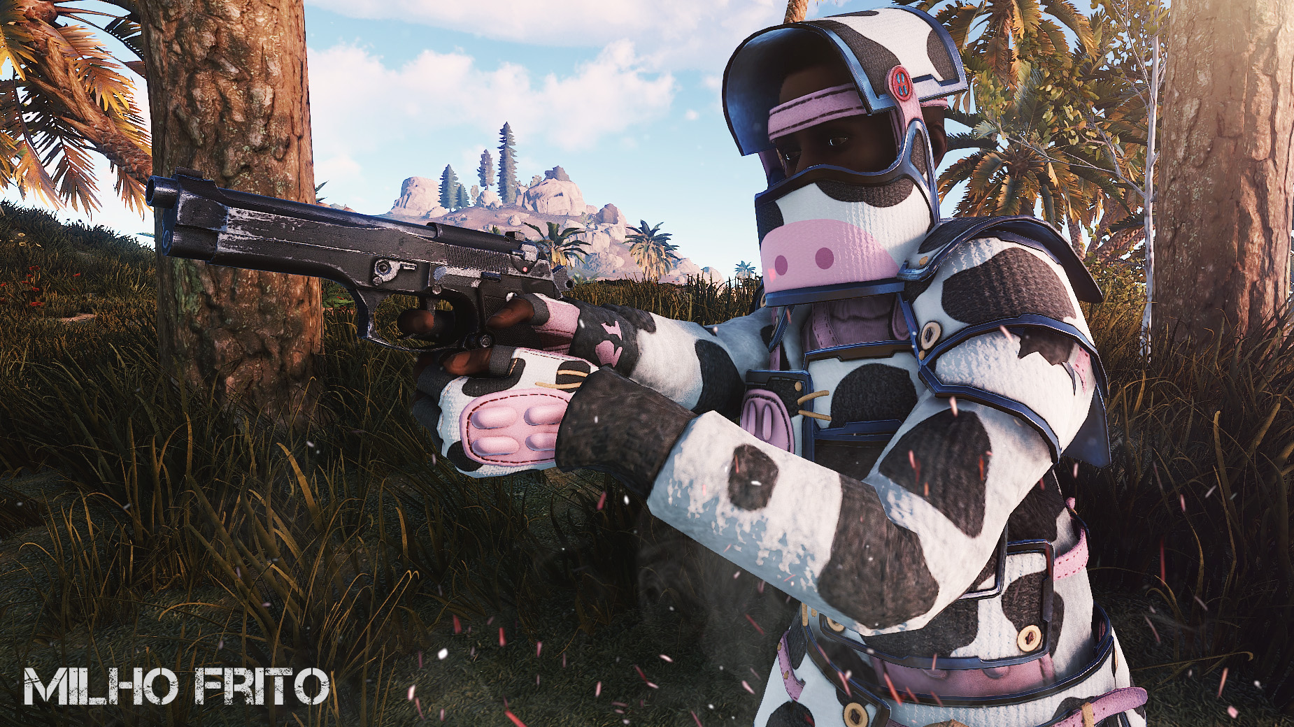 Cow Moo Flage Helmet thumbnail 9