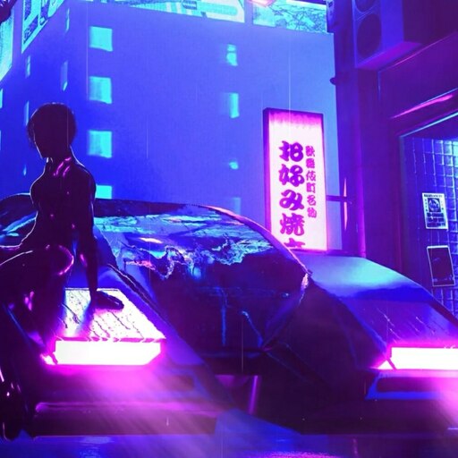 Steam Workshop::Futuristic Cyberpunk Neon Art