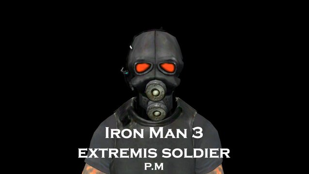 iron man 3 extremis soldier
