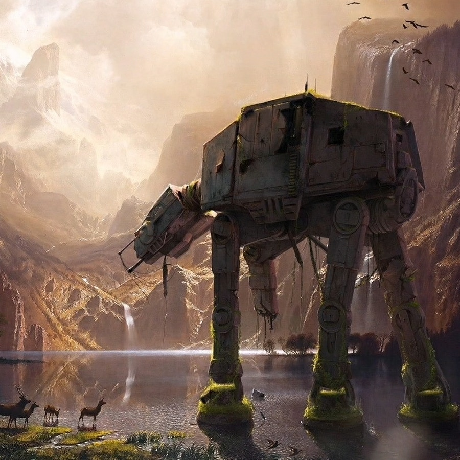[Star Wars] Deserted AT-AT