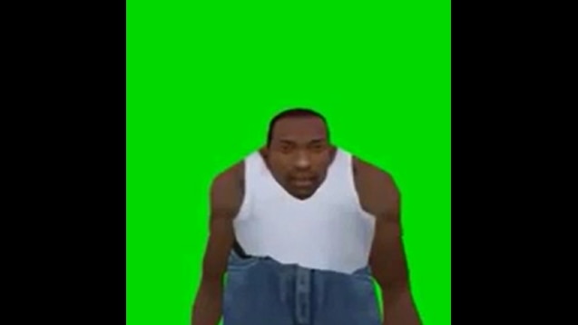 Steam Workshop Green Screen Small Cj Meme