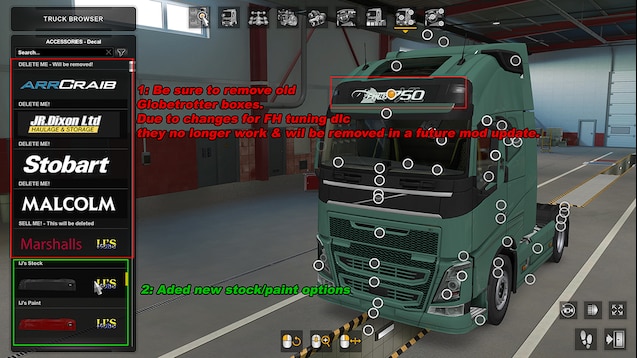 Workshop služby Steam::Truck Accessory Pack
