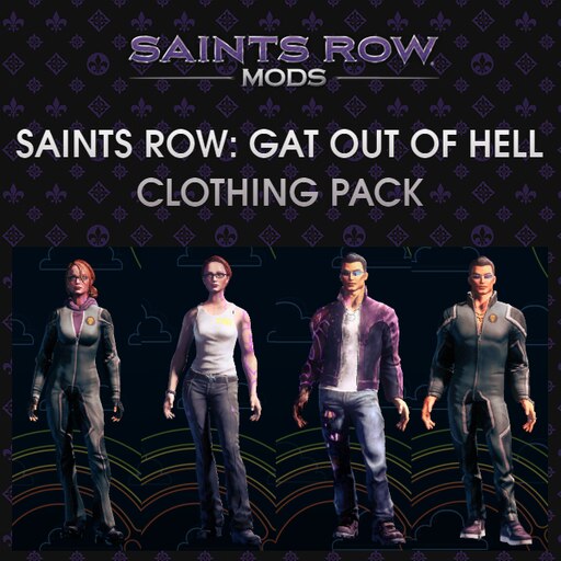 WORKSHOP Saints Row The Third Gat out of Hell clothing mods