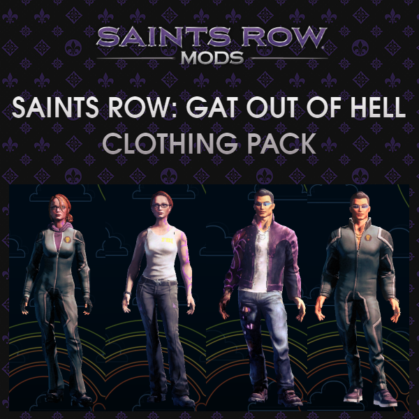 saints row the third clothing mods