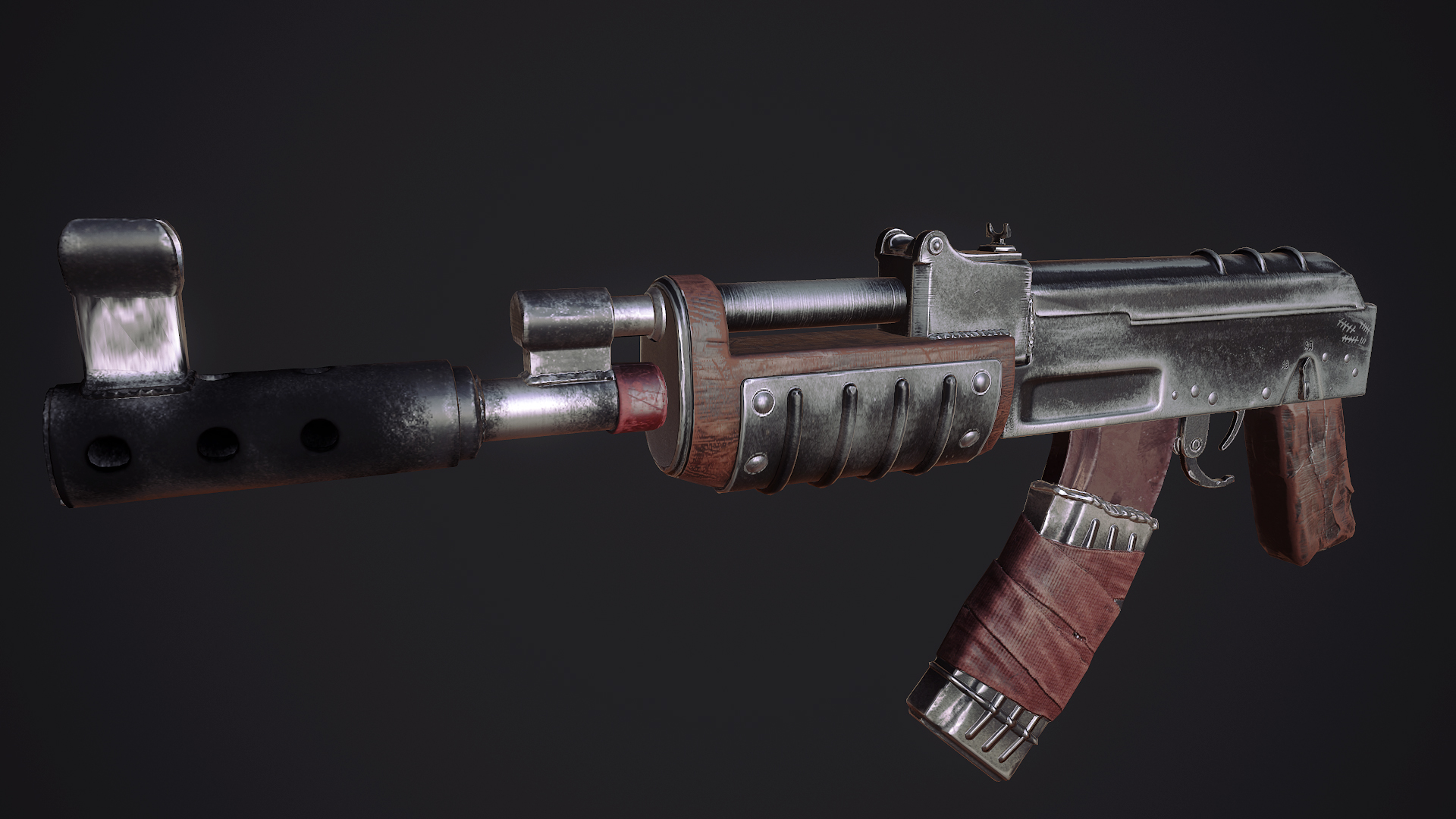 Battle-Scarred AKS47 thumbnail 2