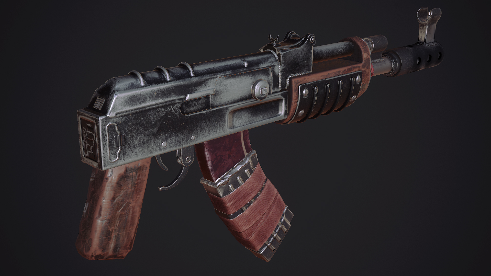 Battle-Scarred AKS47 thumbnail 3