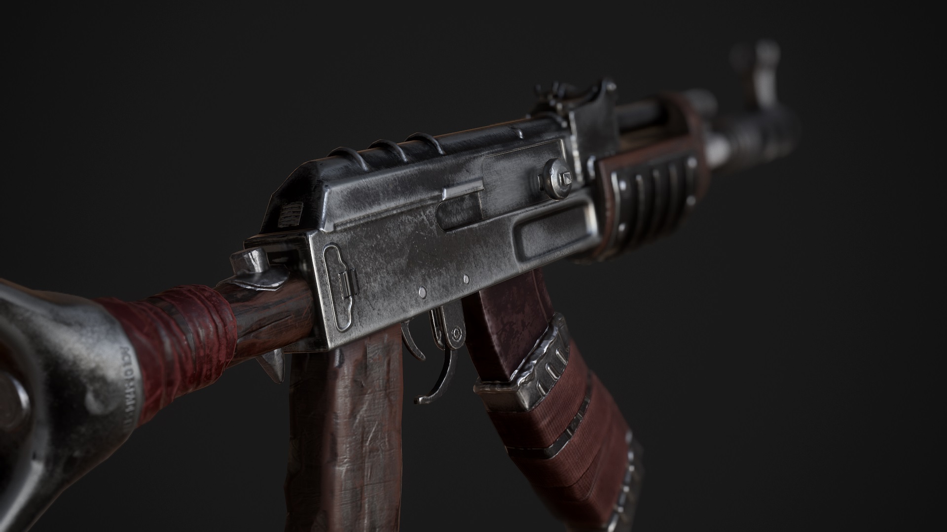 Battle Scarred AK47