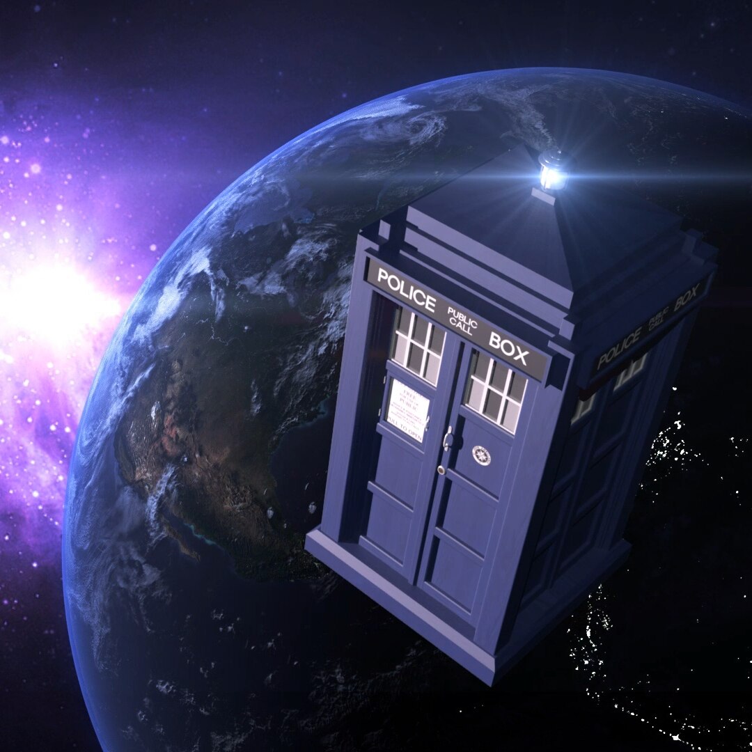 The TARDIS on Earth (DoctorWho)