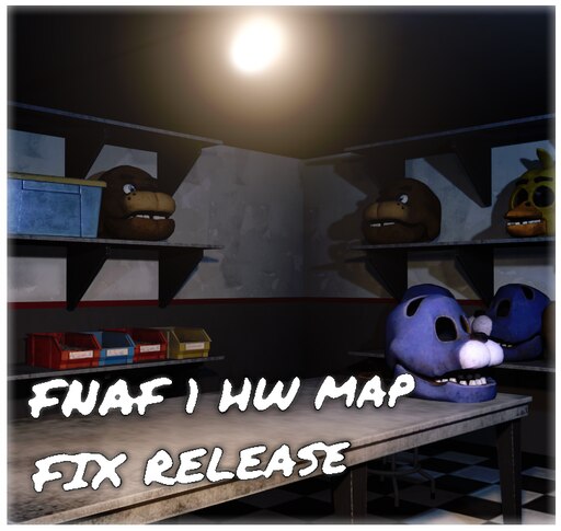 Steam Workshop::Salamace's Five Nights at Freddy's map fix/ edit! (No  longer being worked on)