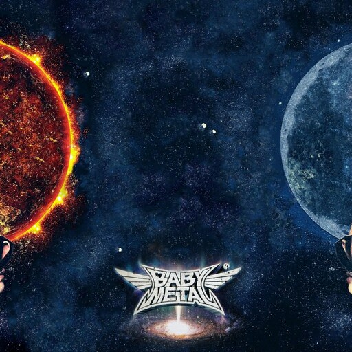 Steam Workshop::Babymetal Metal Galaxy Sun & Moon [/u/Mathieu1997]