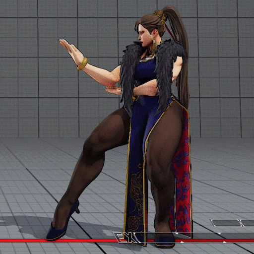 Cammy with a torn outfit: Street Fighter 4 PC Skin
