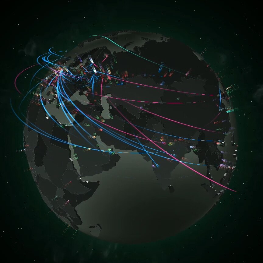 Global Network Traffic_全球网络流量 [Video]