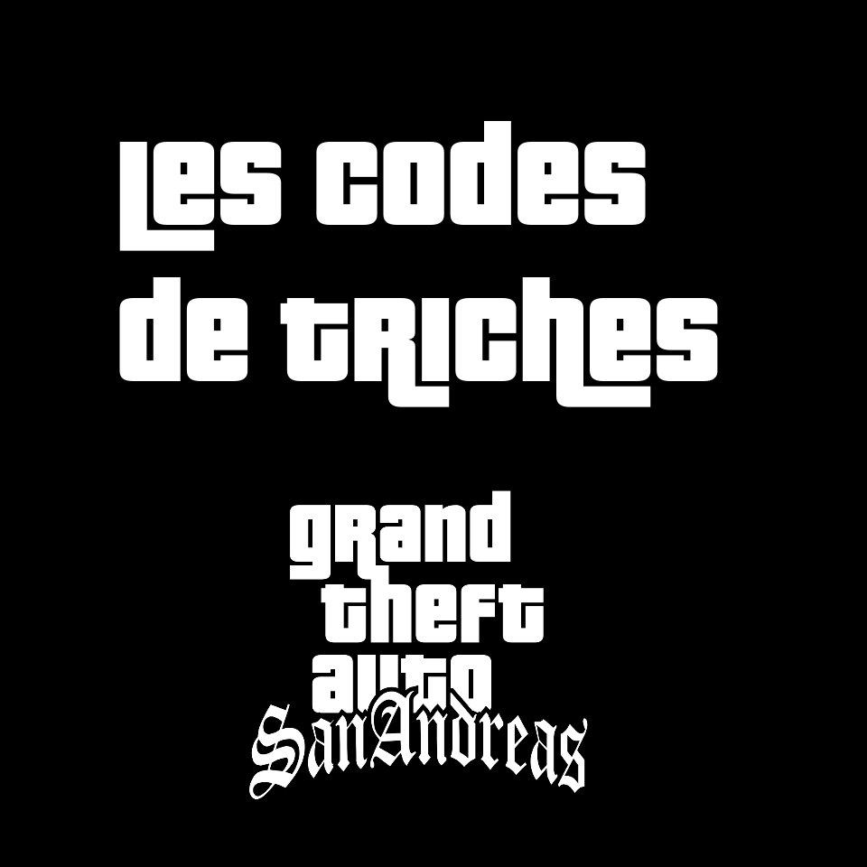 Code De Triche Gta San Andreas Switch